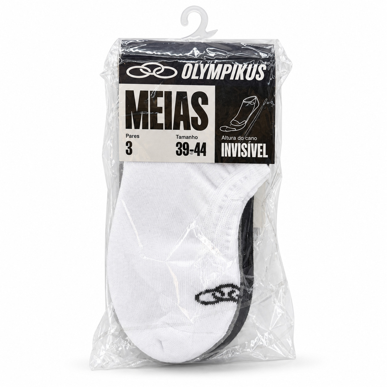 Meia Olympikus, foto 1 de 3