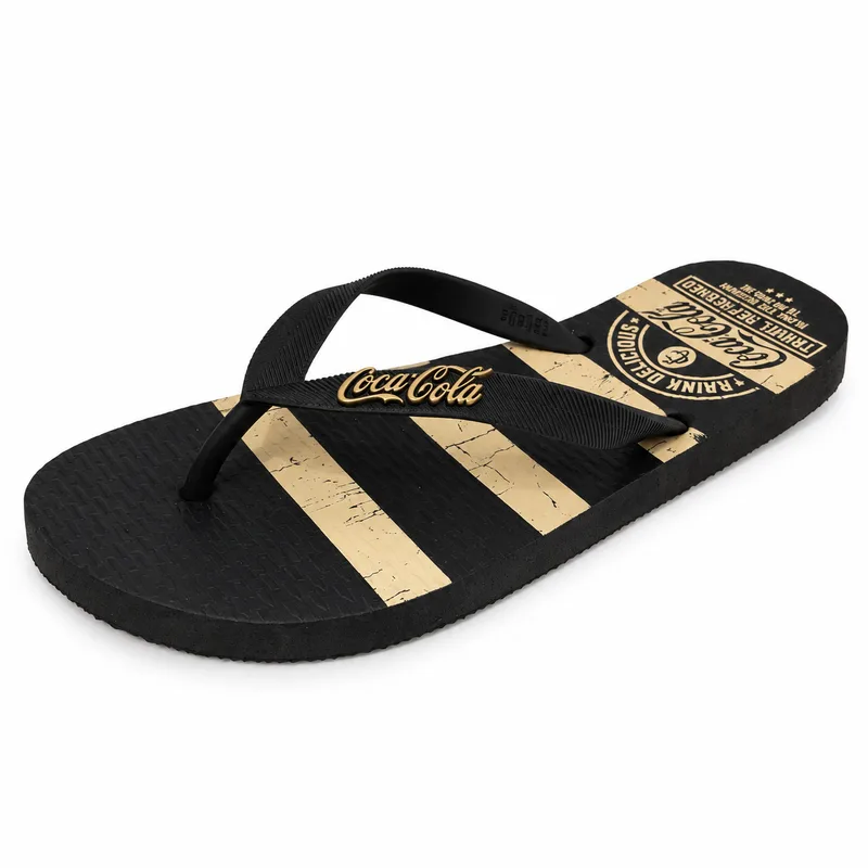 Chinelo Coca Cola, Preto