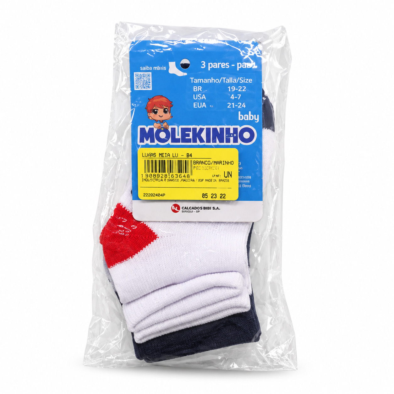 Meia Molekinho, foto 1 de 3