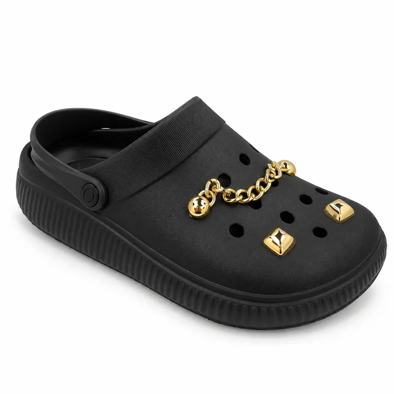 Babuche Moleca, Preto