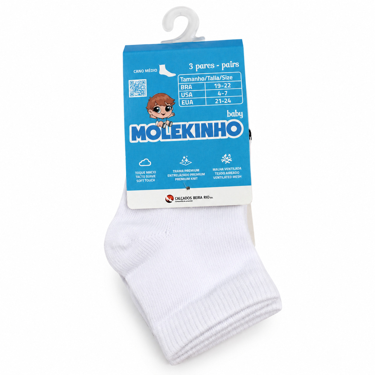 Meia Molekinho, foto 1 de 3