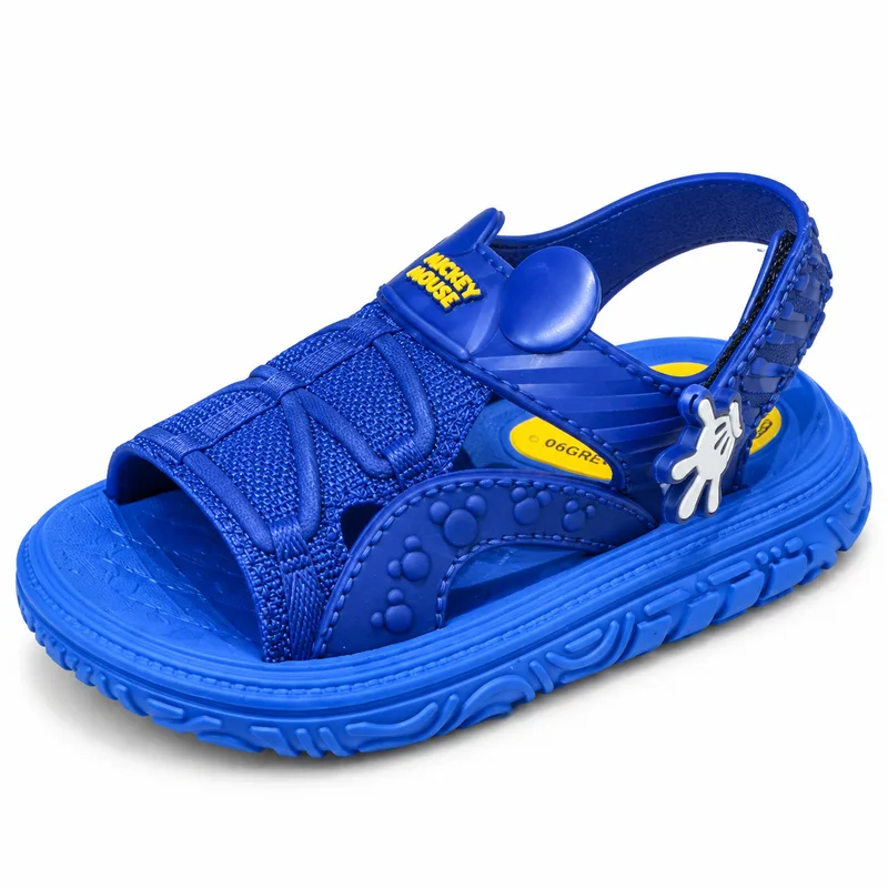 Sandália Grendene Kids, Azul/Amarelo