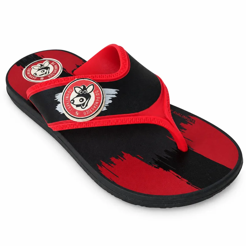 Chinelo Grendene Kids, Cin/Verm/Pto