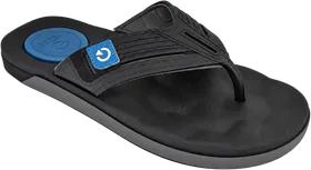 Chinelo Cartago, Preto/Cinza/Azul