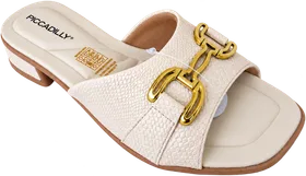 Tamanco Piccadilly, Off White/Fendi