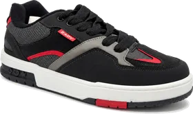 Sapatênis Zapy, Preto/Vermelho
