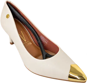 Scarpin Vizzano, Branco Off