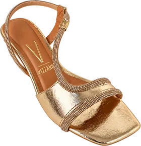 Sandália Vizzano, Dourado/Bege/Golden Shadow